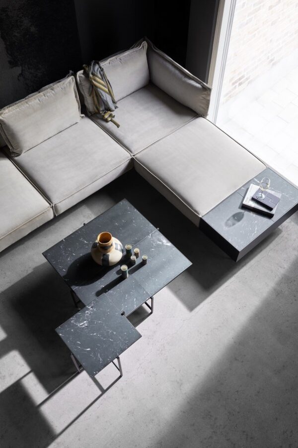 Modular_Sofa_Sapphire_Velvet_Sand_and_Coffee_Tables_w._Black_Marble